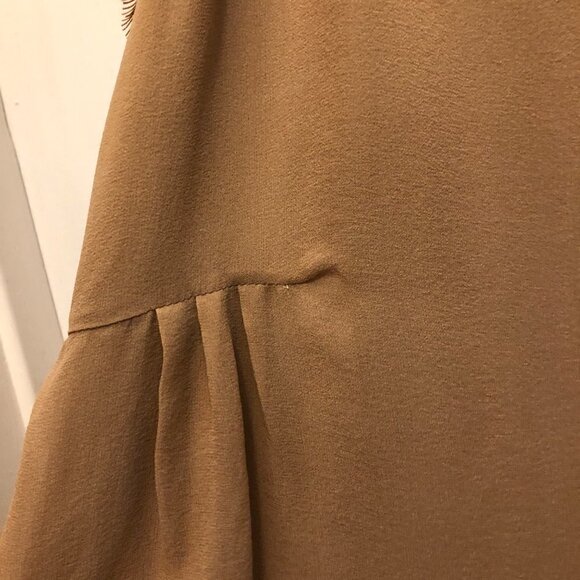 Liu Jo Camel Lace Camisole Blouse Size S NTW CLOSET CLEAR-OUT! - Picture 5 of 13